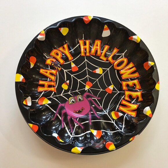 1990s Happy Halloween Trick or Treat Bowl Plastic - Picture 1 of 4